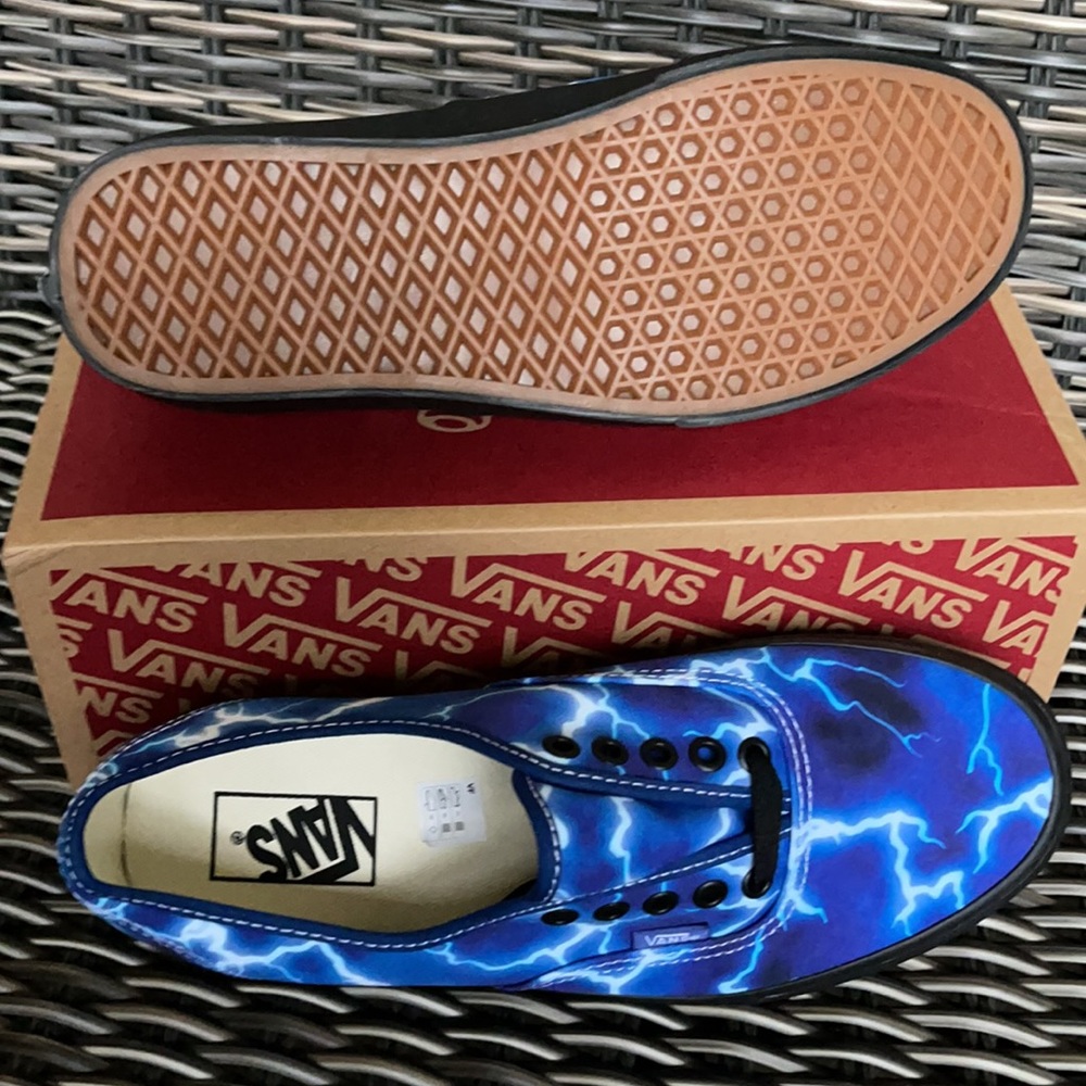 Vans Authentic Lightning Black/Blue WMNS - Picture 4 of 16
